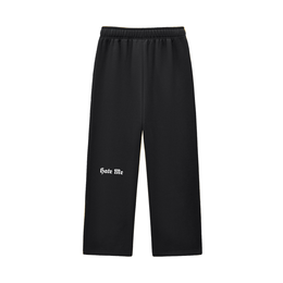 HATE ME Stitched Different Zip Sweatpants