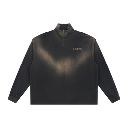 HATE ME Raw Attitude Quarter Zip