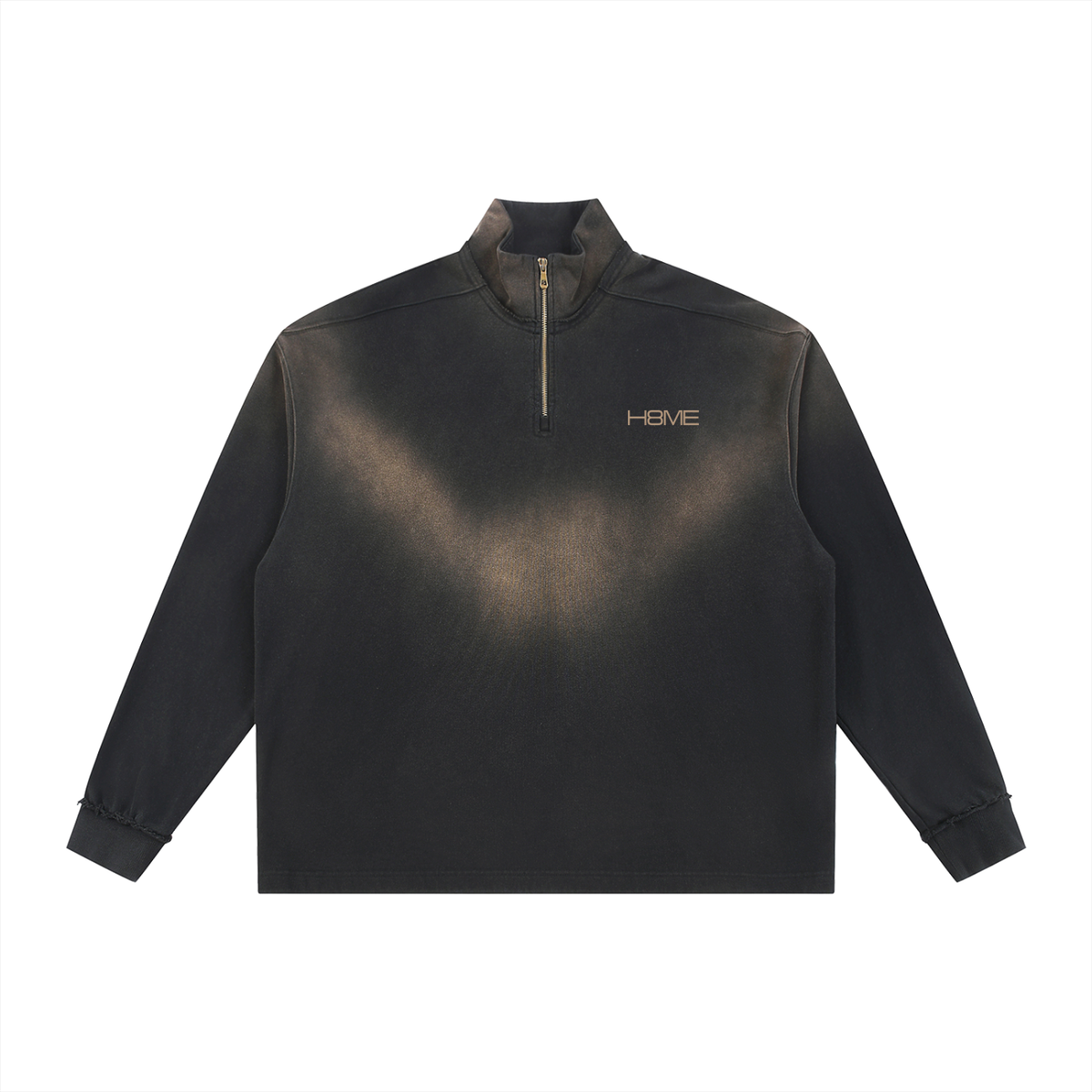 HATE ME Raw Attitude Quarter Zip