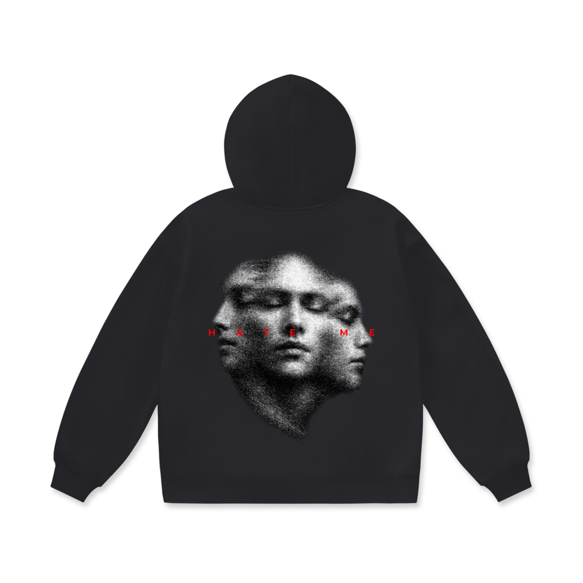 HATE ME Three Faces Hoodie
