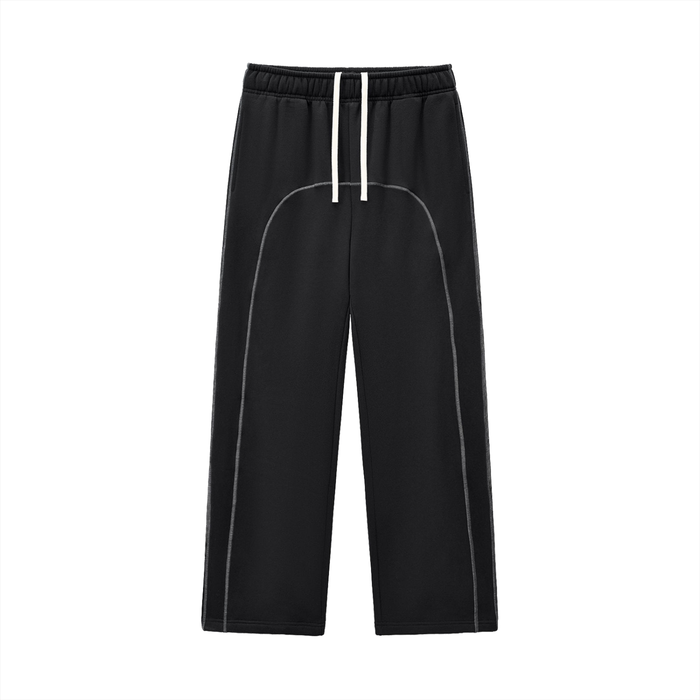 HATE ME Stitched Different Zip Sweatpants