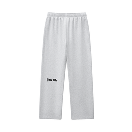 HATE ME Stitched Different Zip Sweatpants
