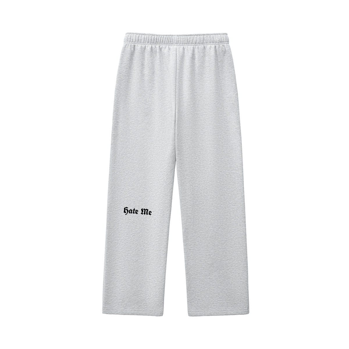 HATE ME Stitched Different Zip Sweatpants