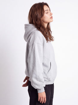 HATE ME Stitched Different Zip Hoodie