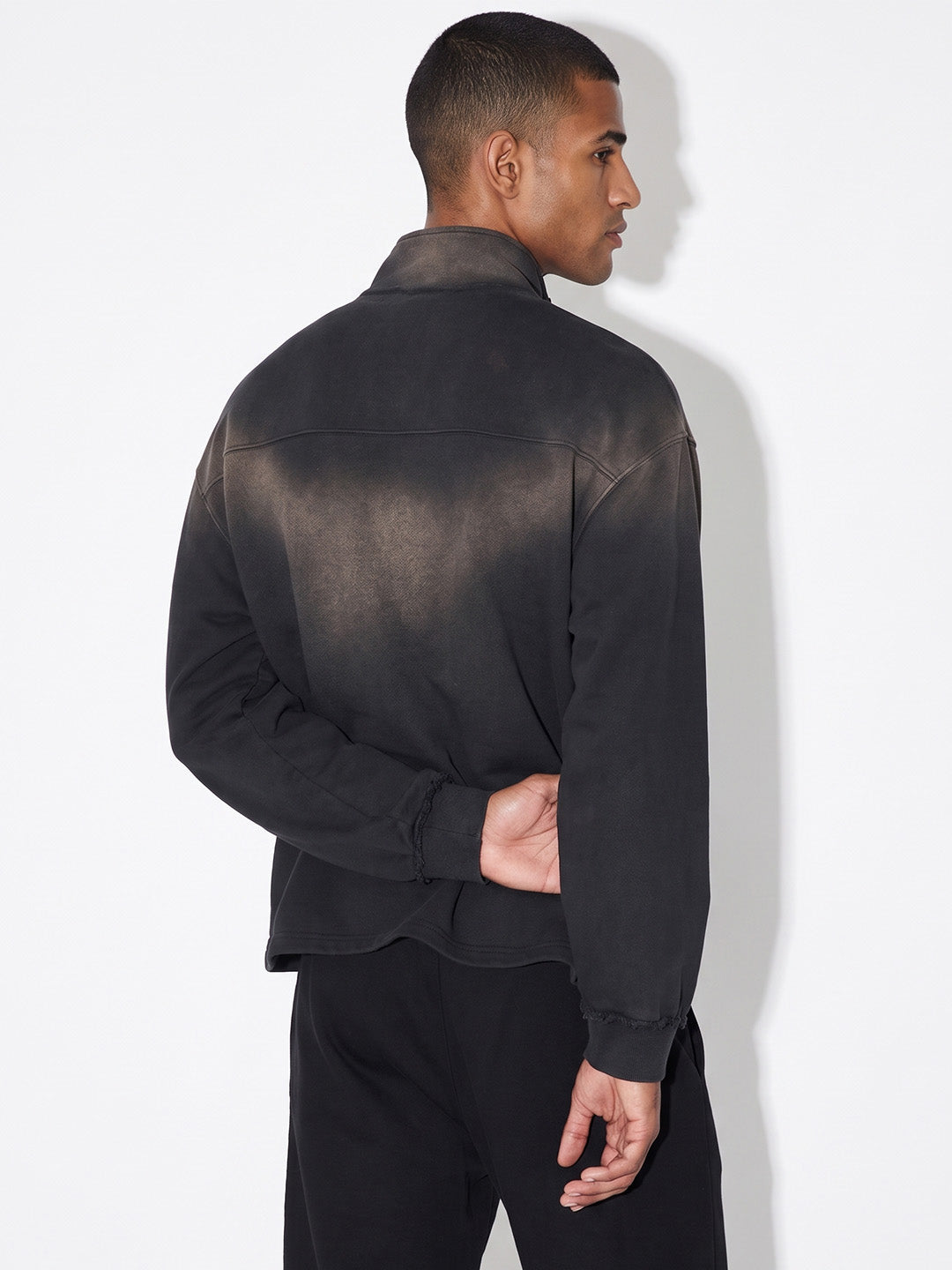 HATE ME Raw Attitude Quarter Zip